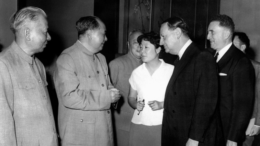 Встреча Андре Мальро и Мао Цзэдуна 3 августа 1965 года