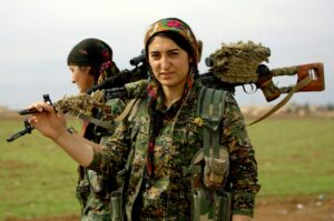 Kurdish YPG Fighters