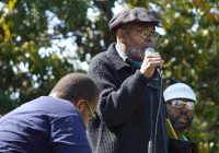 Амири Барака на открытых поэтических чтениях в 2007 году