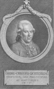Йоганн Конрад Крюгер, «Георг Кристоф Лихтенберг» (ⅩⅧ в.)