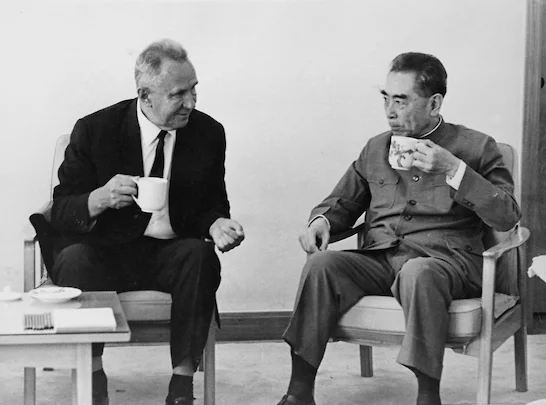 Алексей Косыгин и Чжоу Эньлай, сентябрь 1969 г.