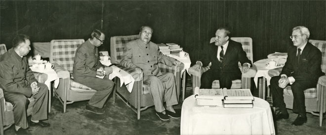 Встреча Мао Цзэдуна с Робертом Малдуном