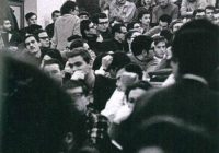 Студенты во время оккупации университета в Тренто (1968)
