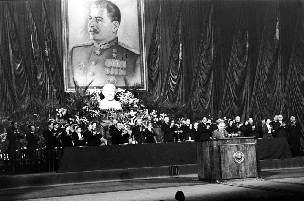 Выступление Иосифа Сталина на предвыборном собрании