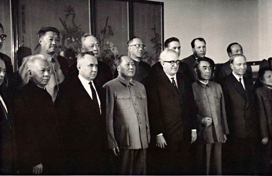 Встреча с Мао Цзэдуном в Пекине 11 февраля 1965 г.